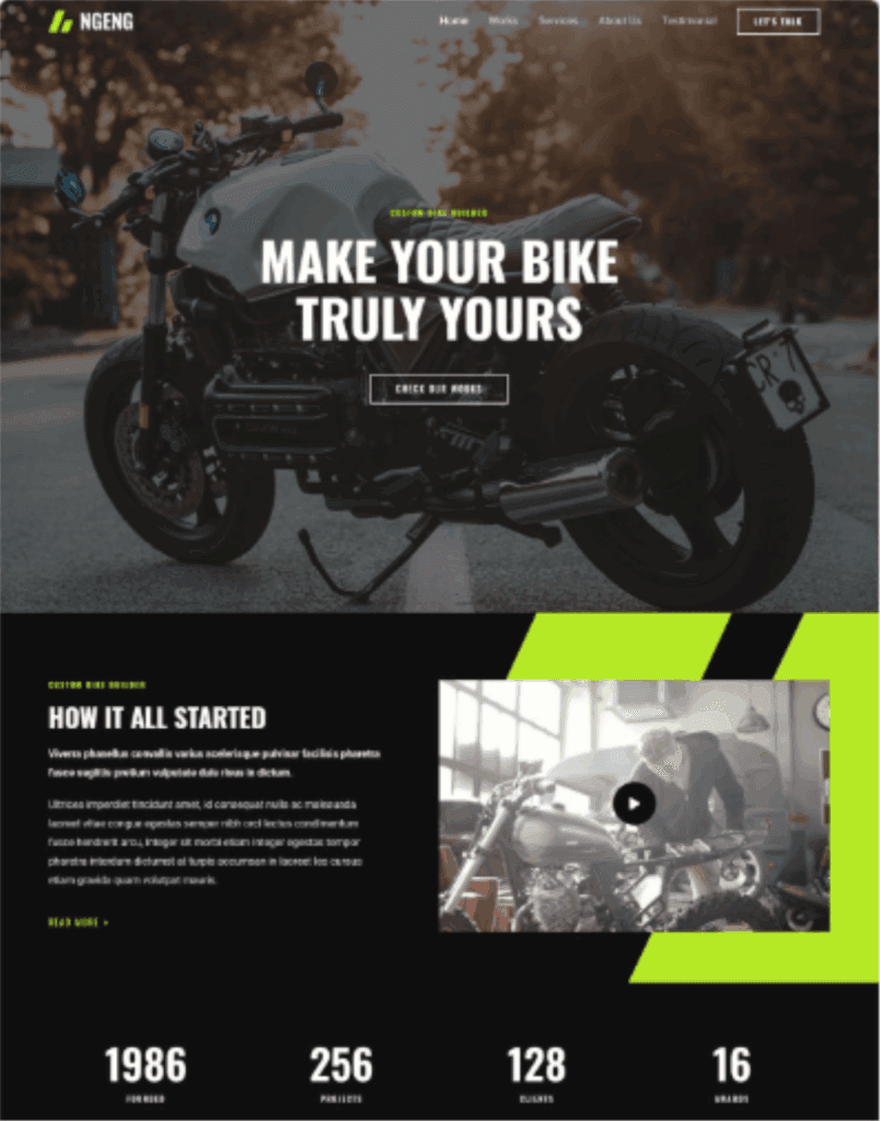 Katalog Desain Website 59 bengkel 2