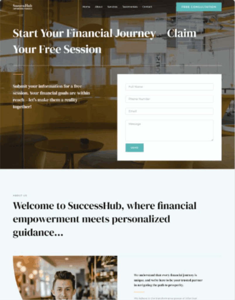 Katalog Desain Website 87 corporate 6