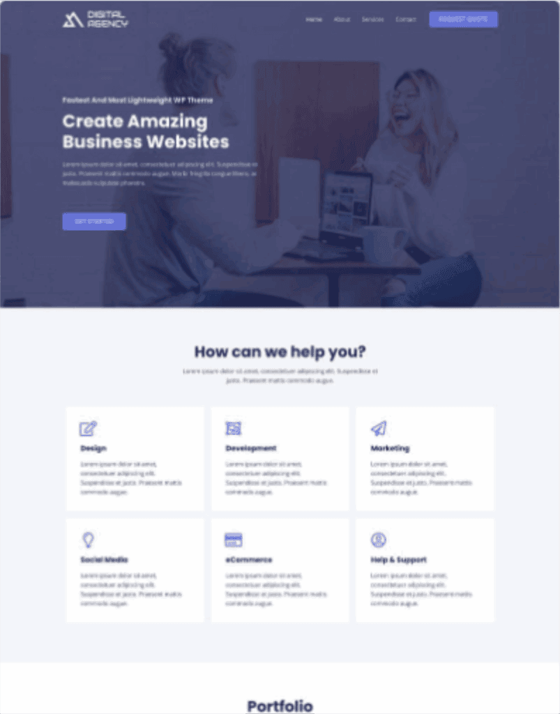 Katalog Desain Website 8 digital agency