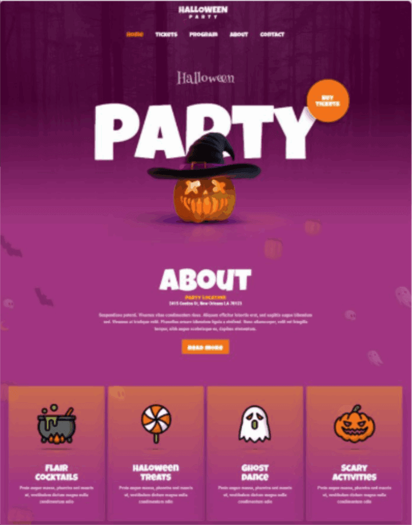 Katalog Desain Website 74 event 3