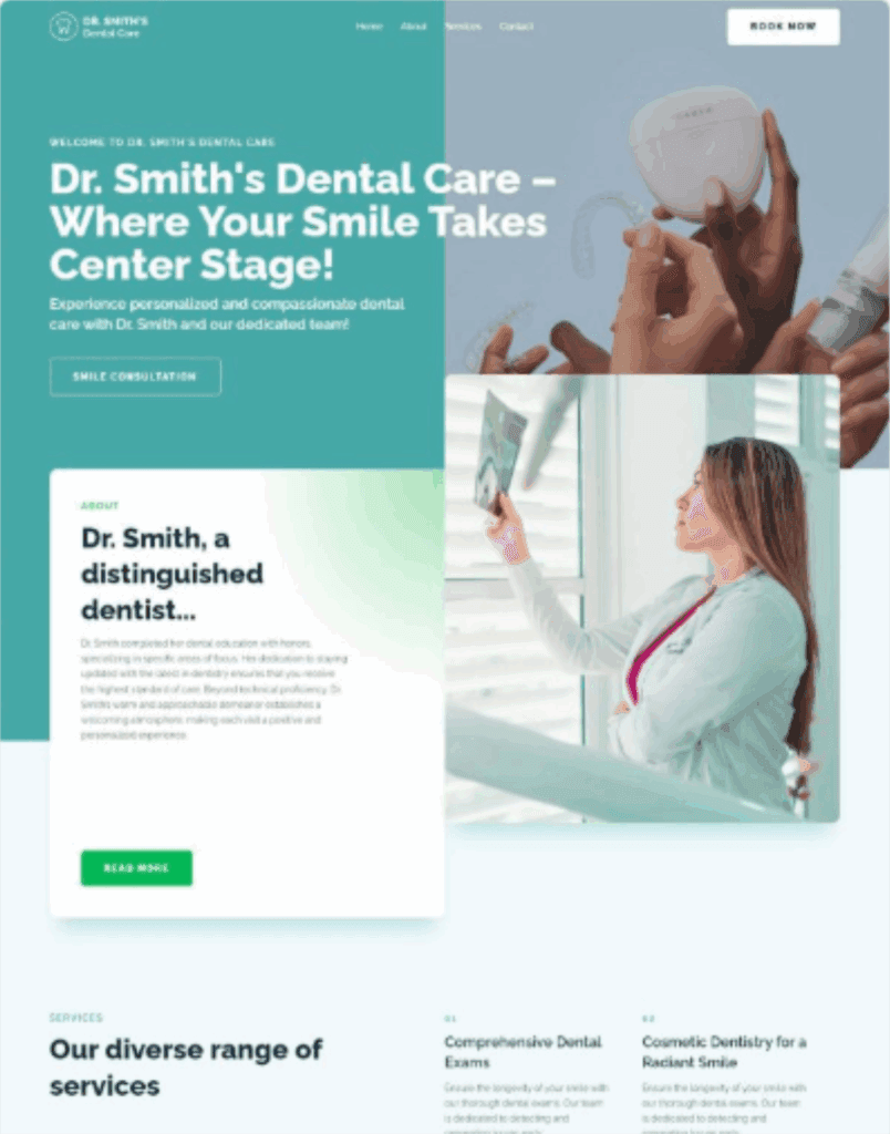 Katalog Desain Website 27 klinik 5