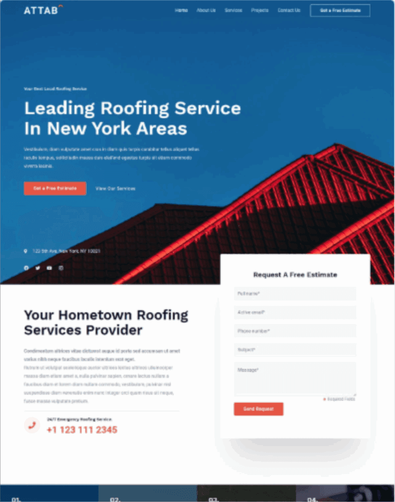 Katalog Desain Website 18 kontraktor 5