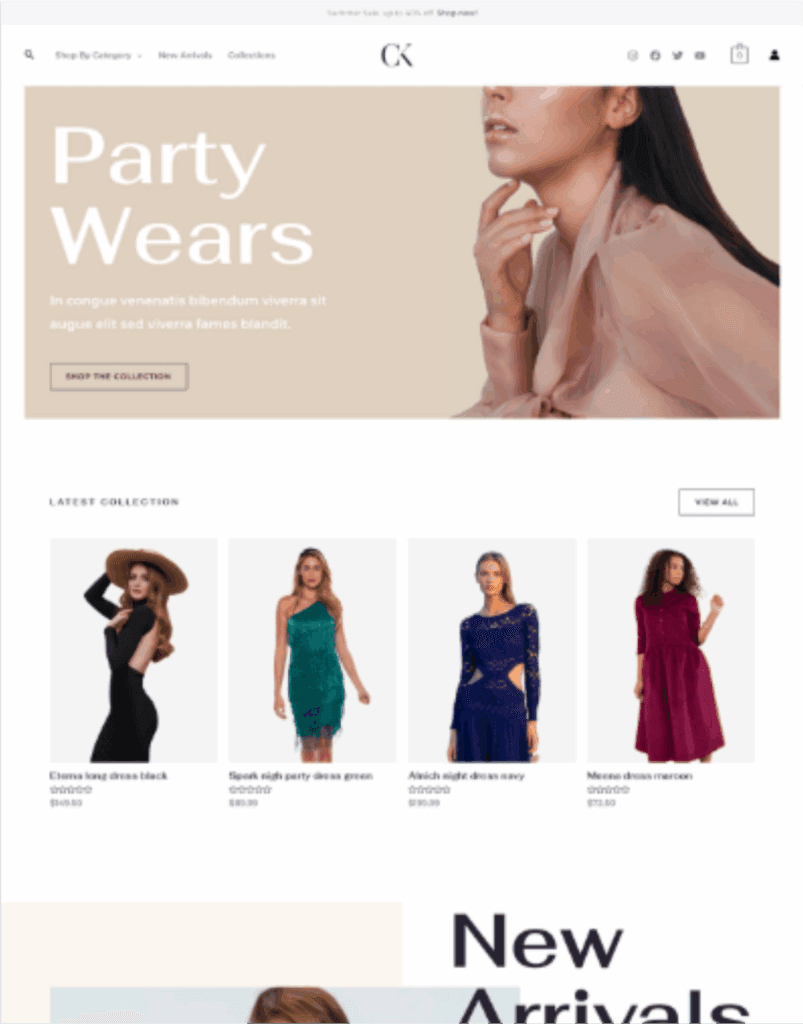 Katalog Desain Website 15 konveksi 1