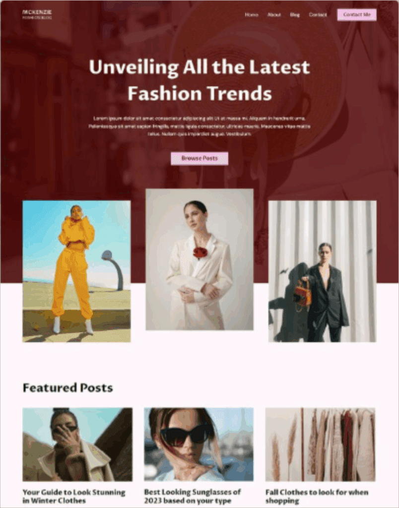 Katalog Desain Website 11 konveksi 5