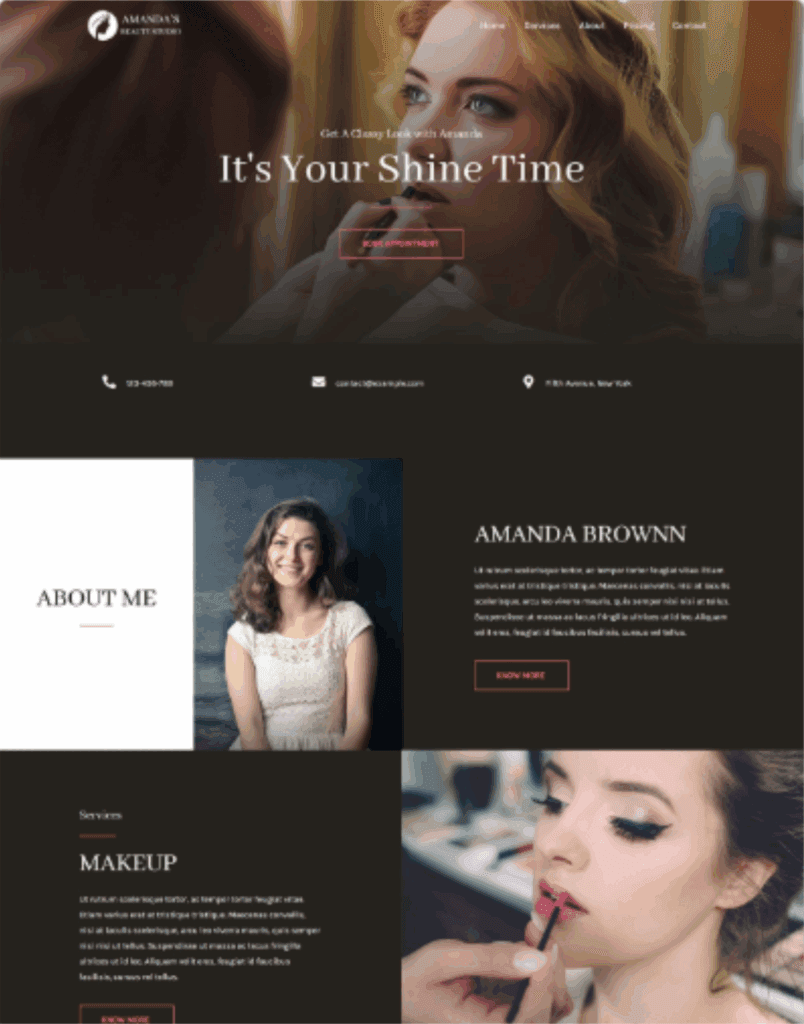 Katalog Desain Website 13 konveksi 6