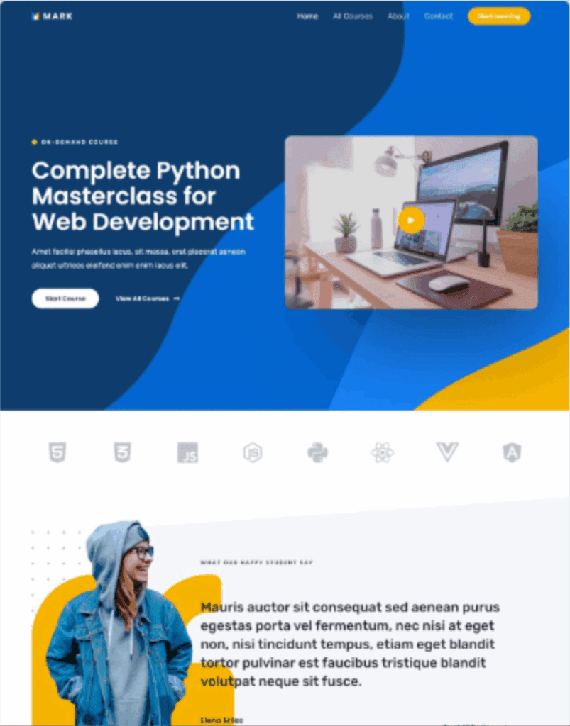 Katalog Desain Website 51 kursus 6