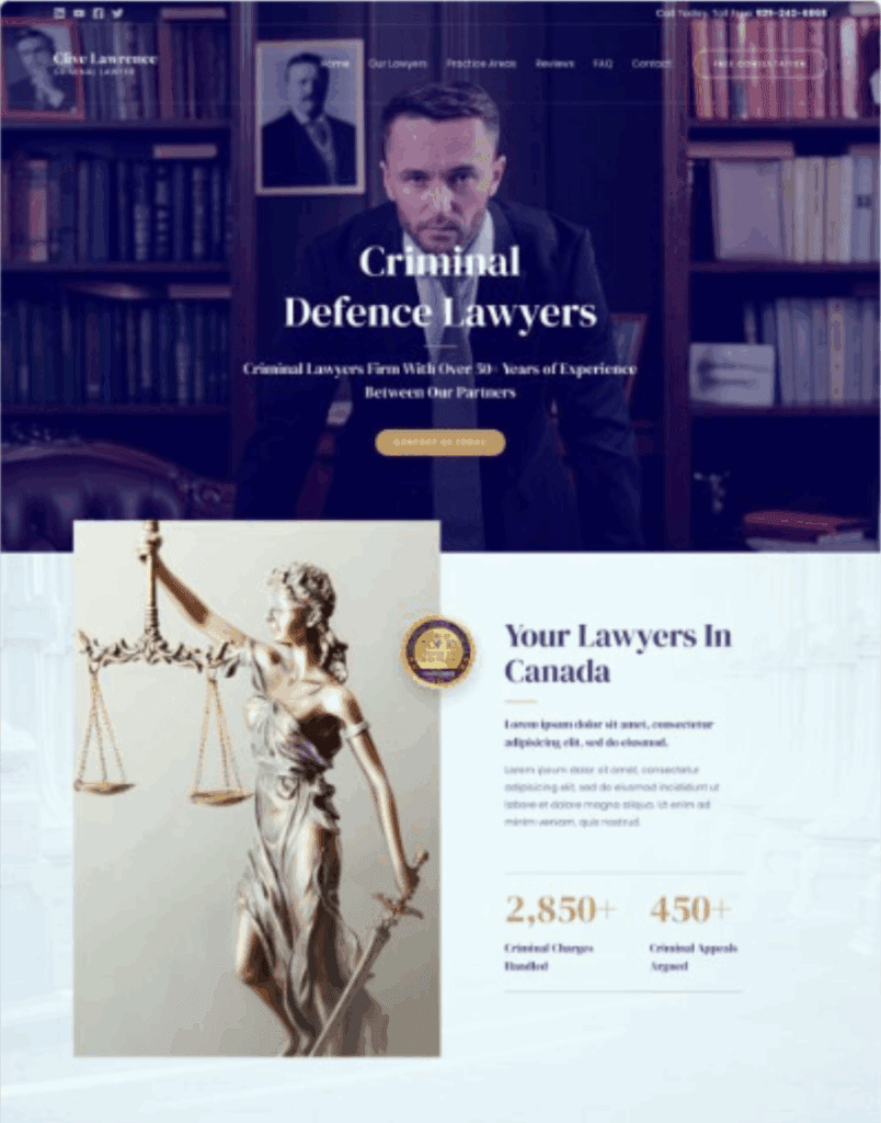 Katalog Desain Website 81 legal 4