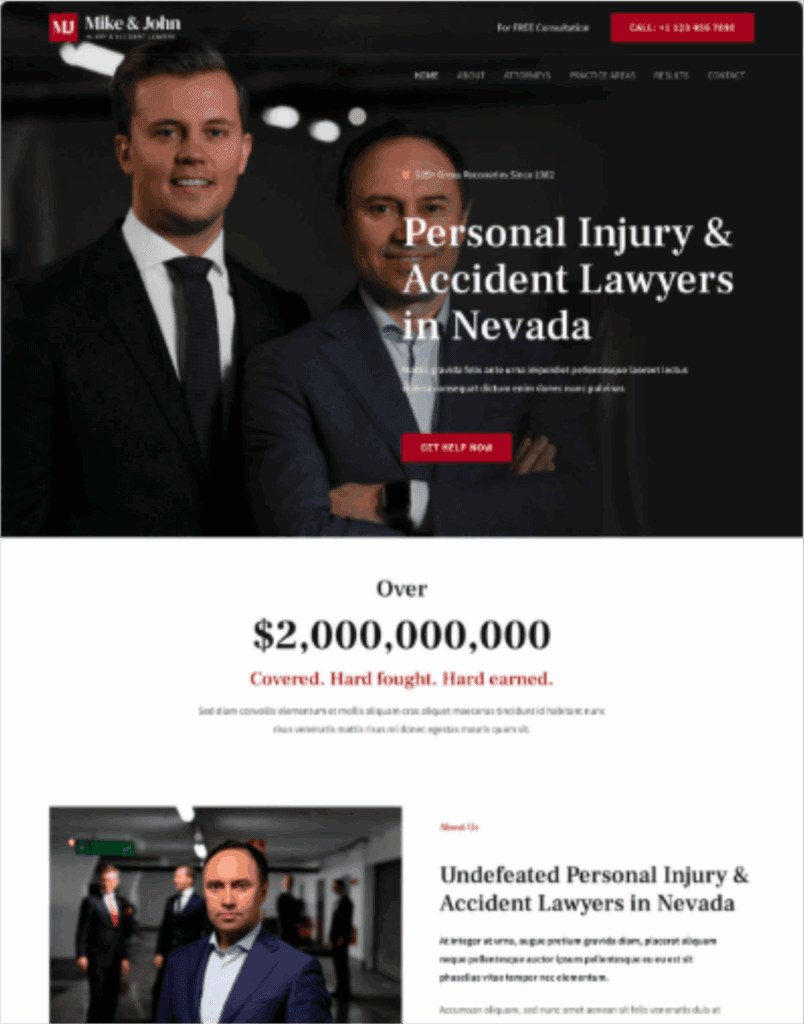 Katalog Desain Website 80 legal 5