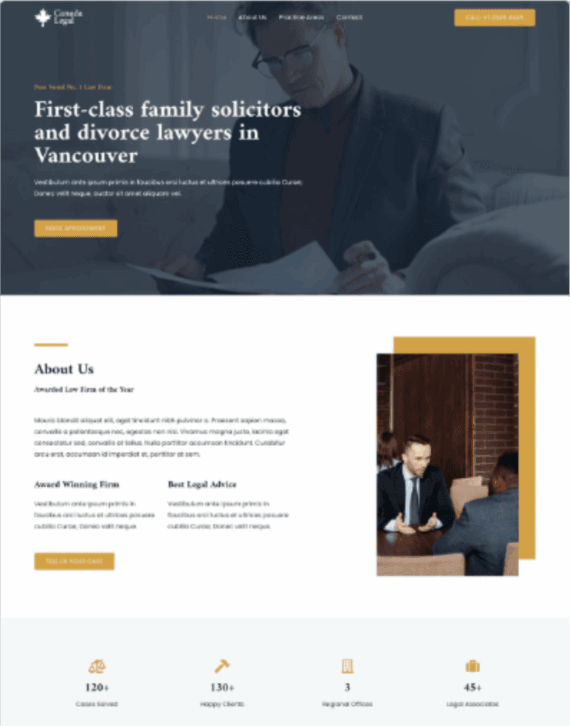 Katalog Desain Website 79 legal 6