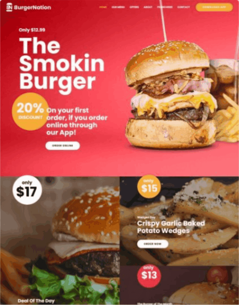 Katalog Desain Website 36 restoran 5