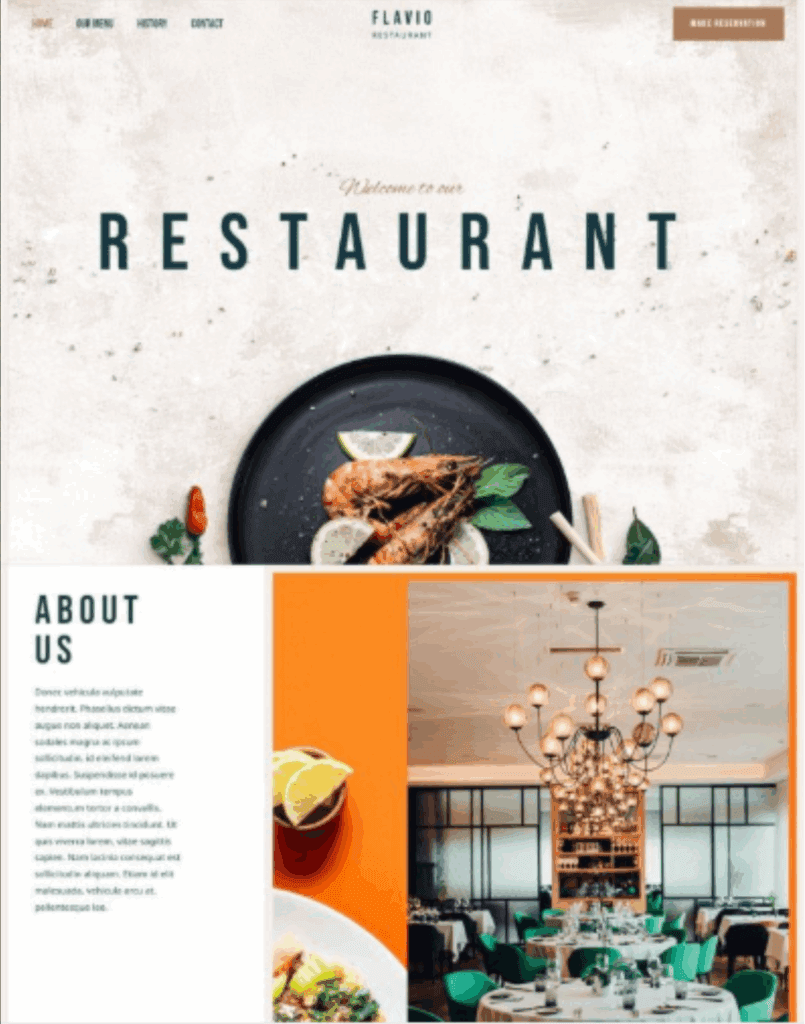 Katalog Desain Website 35 restoran 6
