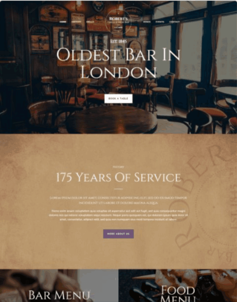 Katalog Desain Website 34 restoran 7