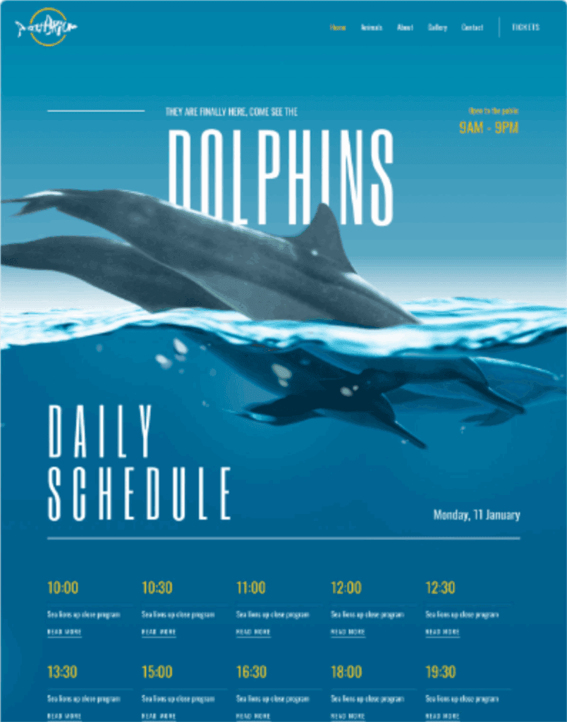 Katalog Desain Website 65 travel 4